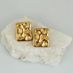 Canvas Earring