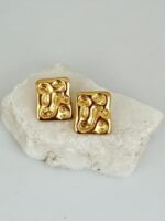 Canvas Earring