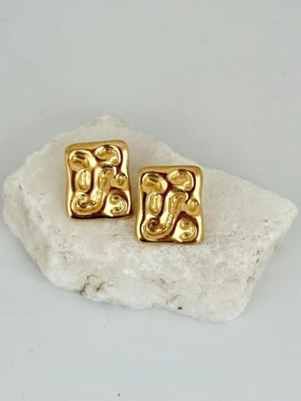Canvas Earring