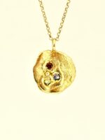 Zircon Gold Pendant - Image 2
