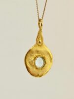 Sky Blue Topaz Necklace