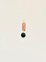 Green Agate Pendant