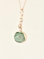 Green Aventurine Oval Necklace - Image 3